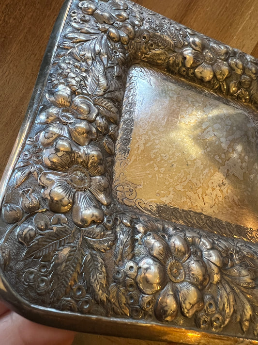 Vintage Barbour Bros Co. 6” Repose Quadruple Plate Tray