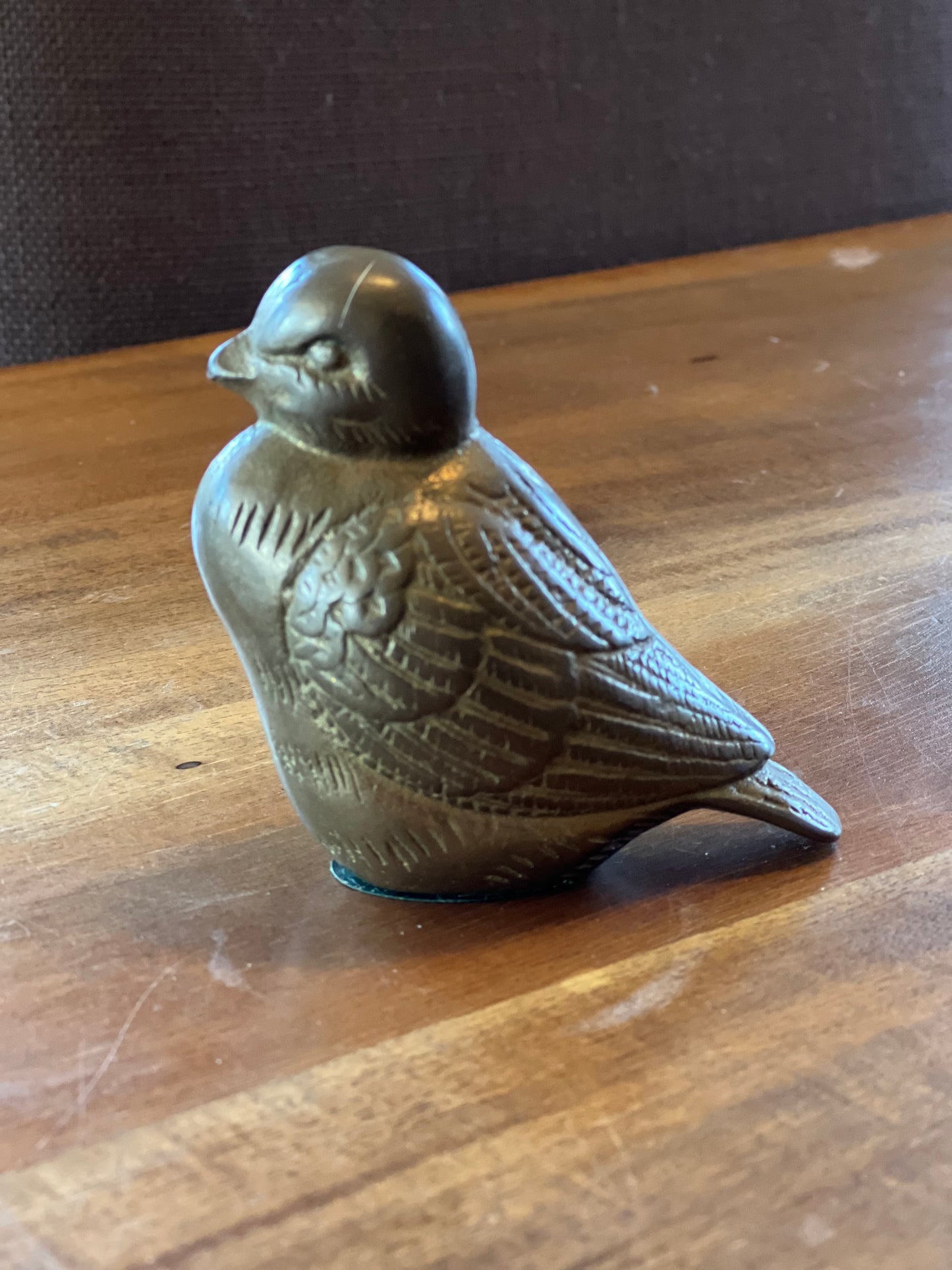 Vintage Brass Bird